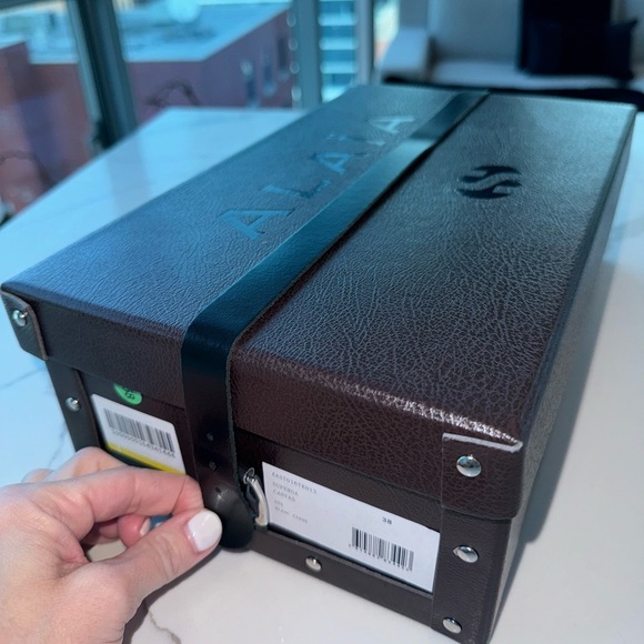 Alaïa's collaboration with Superga / Blanc Casse White Sneakers Womens SZ: 38 - Picture 7 of 8